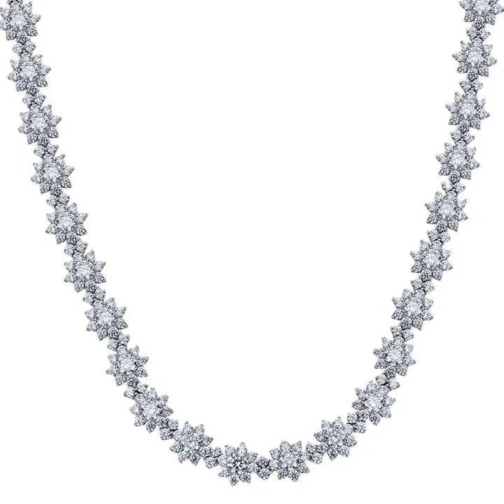 مجموعة مجوهرات من الزركونيا المكعبة الفاخرةLuxury Cubic Zirconia Jewelry Set