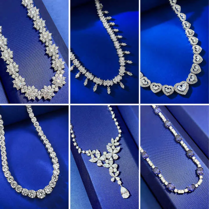 مجموعة مجوهرات من الزركونيا المكعبة الفاخرةLuxury Cubic Zirconia Jewelry Set