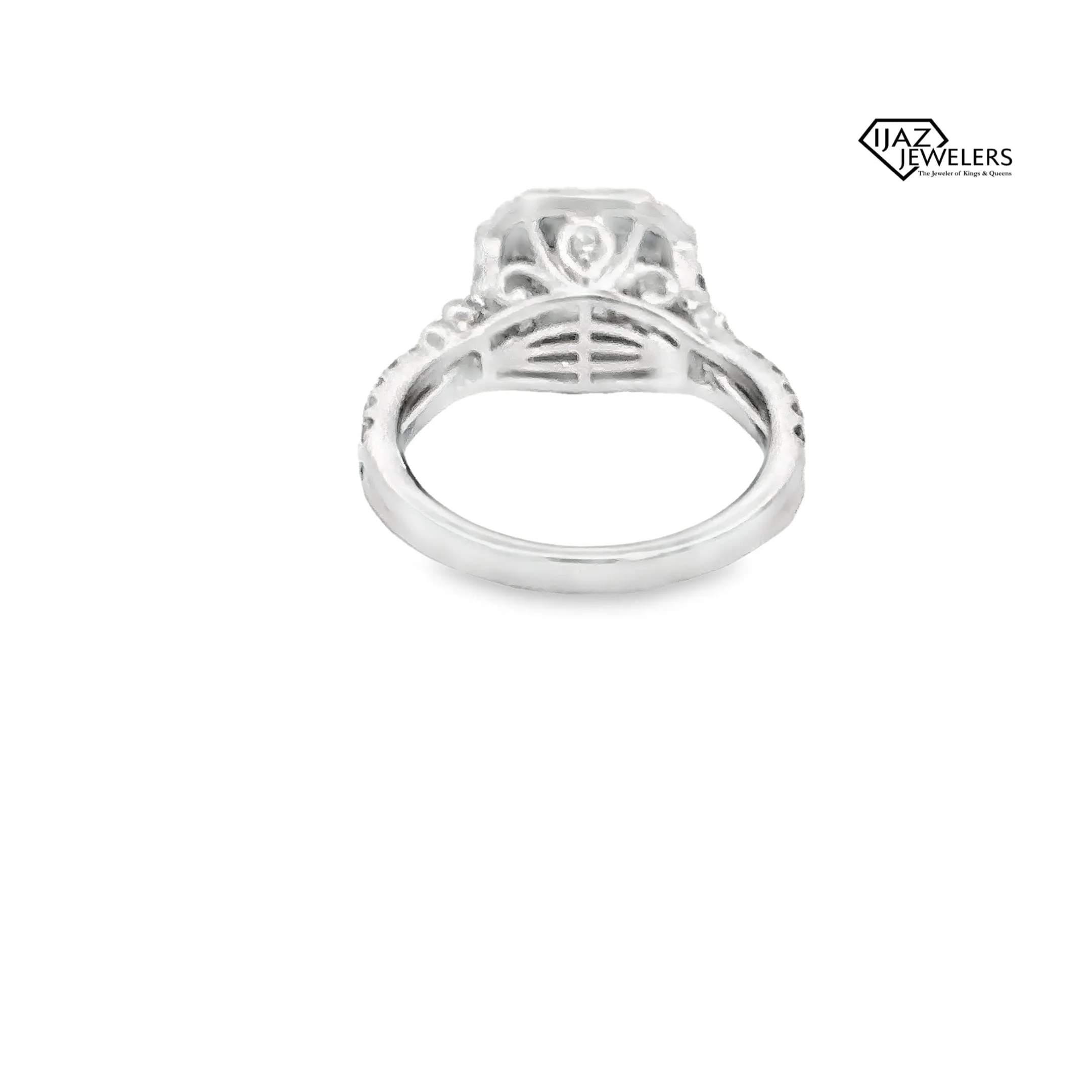 14K White Gold 1.50 CTW Diamond Ladies Ring