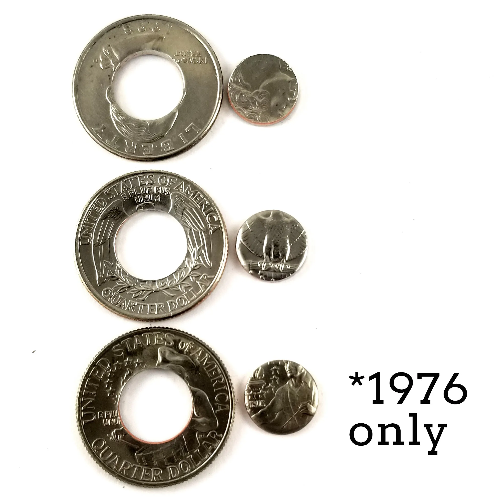 1986 Washington Quarter Coin Ring