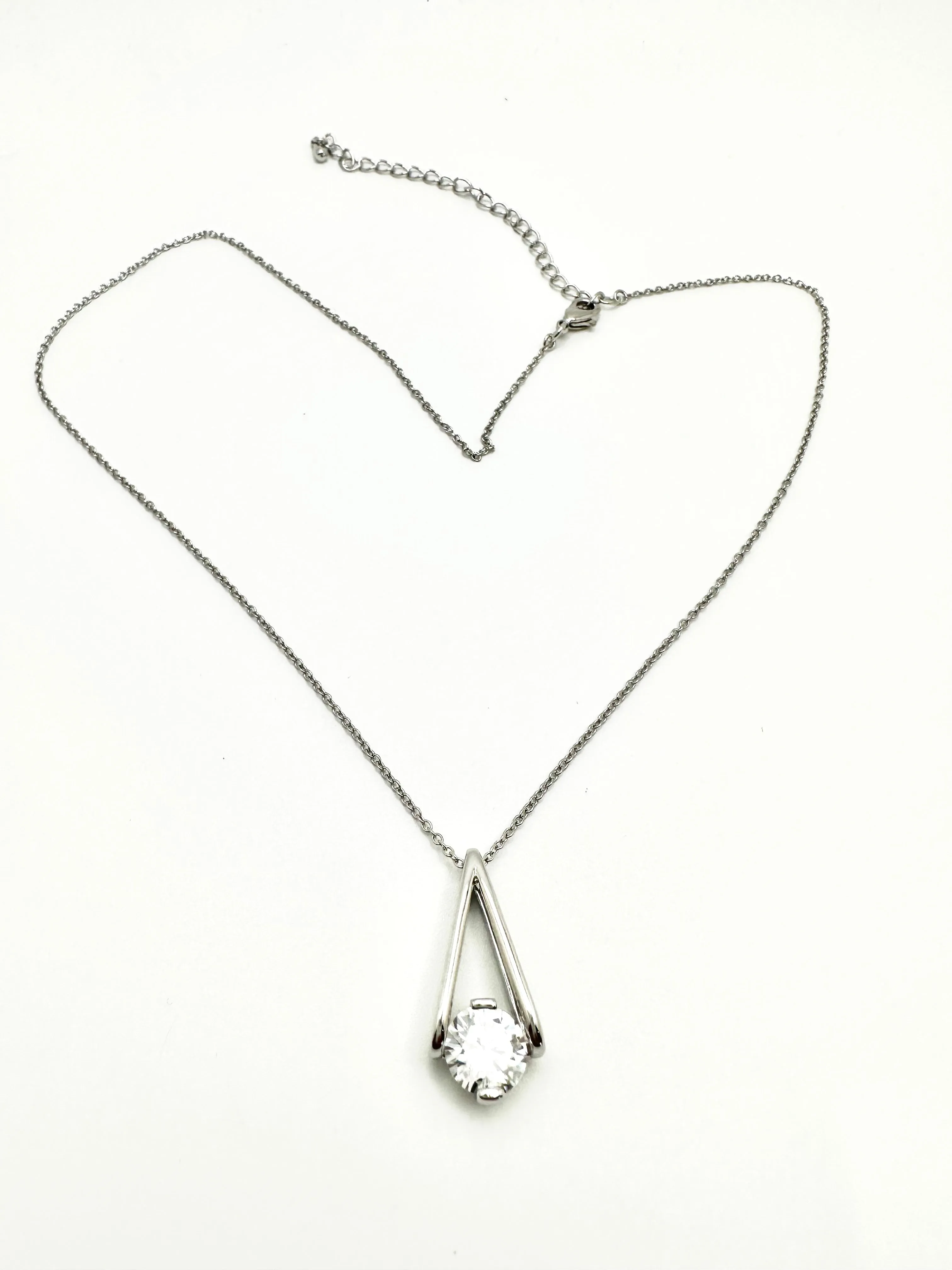 Basket CZ Necklace