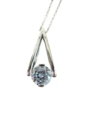 Basket CZ Necklace