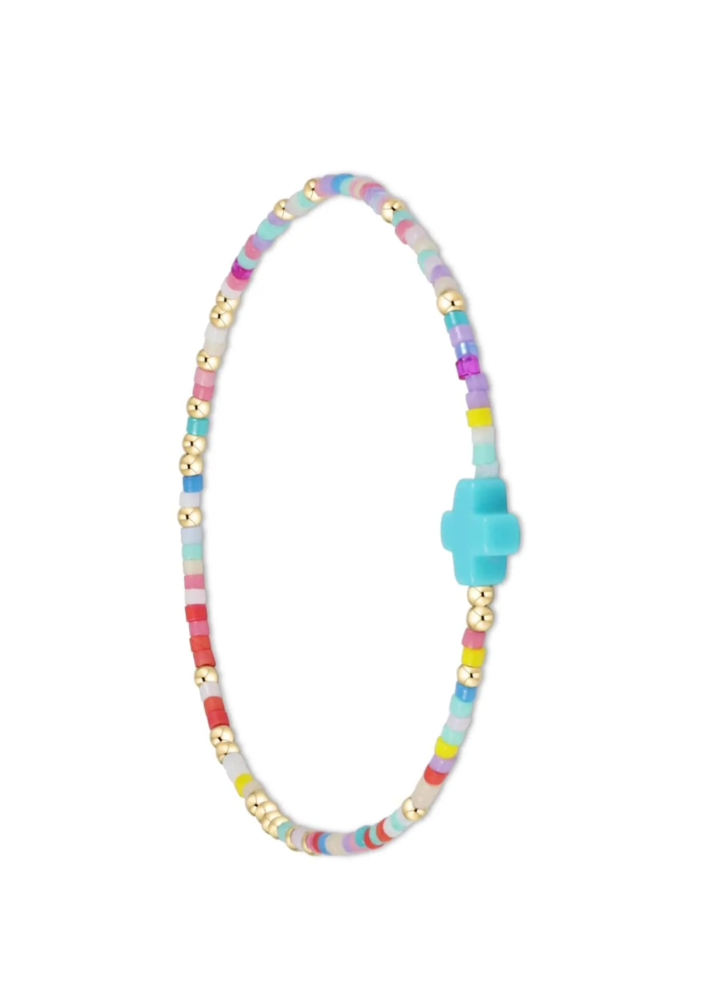 E Newton EGirl Hope Unwritten Bracelets - Signature Cross Bracelet -Hot Mess