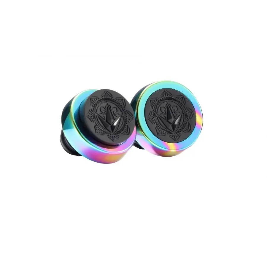 Envy Halo Bar Ends - Oil Slick (Pair)