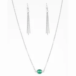 Fashionably Fantabulous Green Necklace